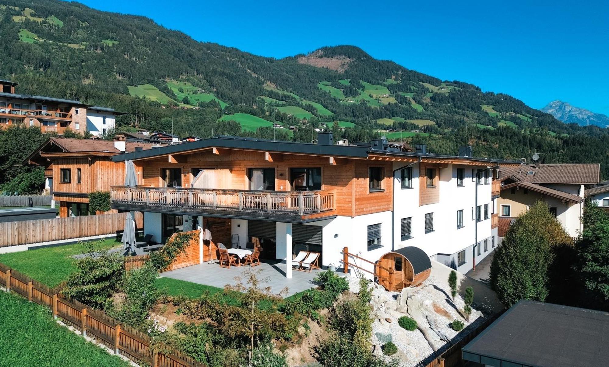 Veronikas Relax & Family Suite - Sun Terrace And Car Park By Alpenluxus Appartements Fügen Exterior foto